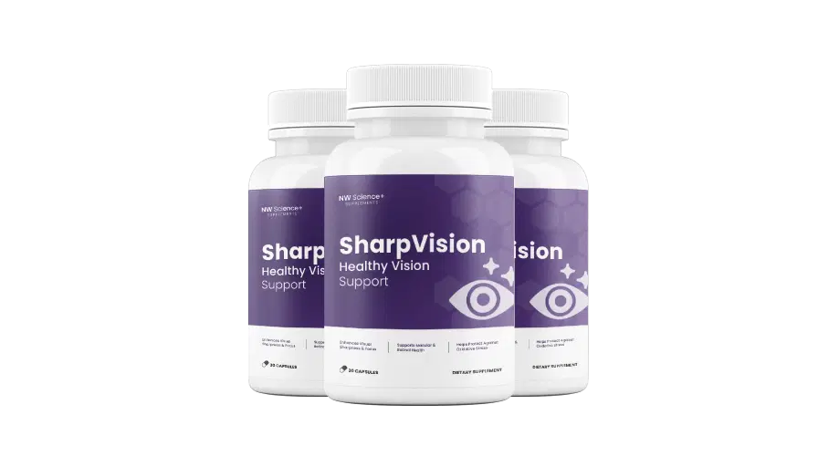 SharpVision 3 bottle package