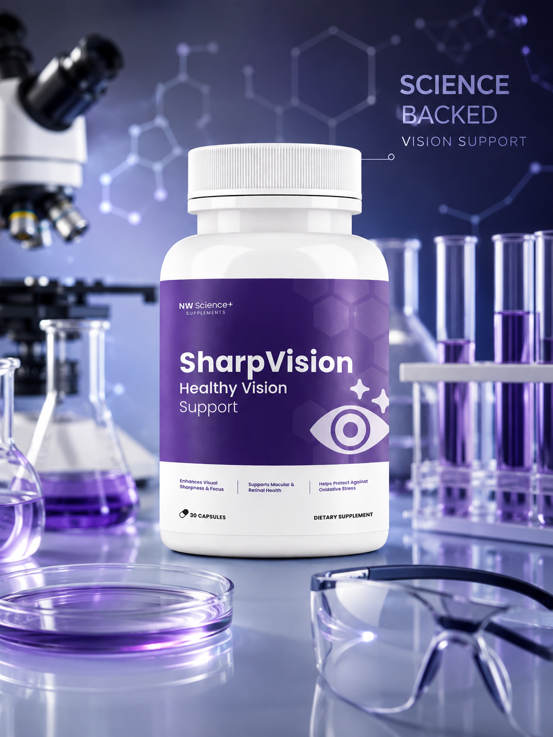 SharpVision antioxidant and nutrient formula